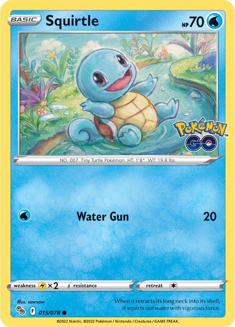 Squirtle (015/078) [Pokémon GO] | Jack's On Queen