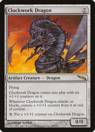 Clockwork Dragon [Mirrodin] | Jack's On Queen