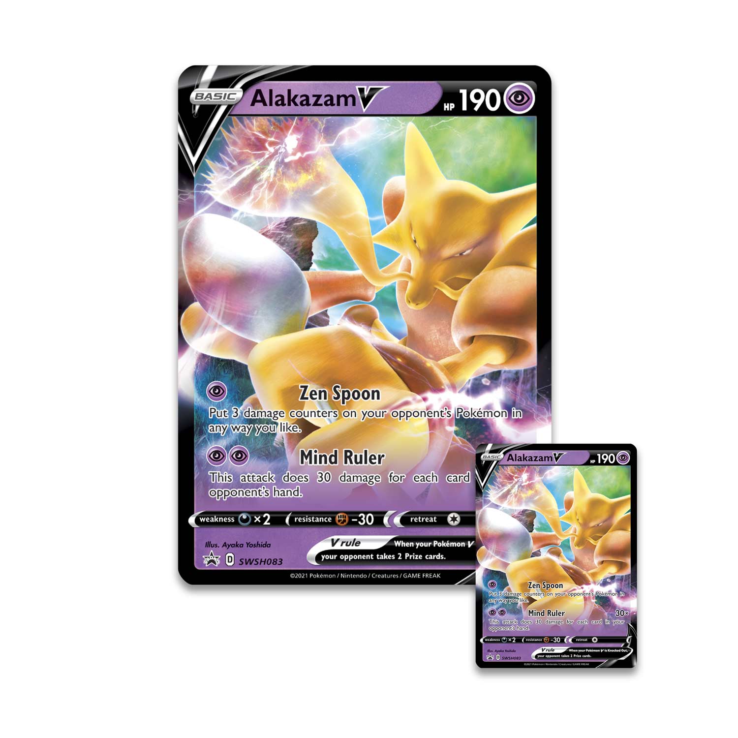 Sword & Shield: Vivid Voltage - Alakazam V Box | Jack's On Queen