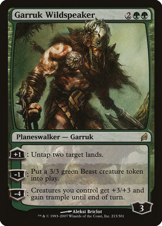 Garruk Wildspeaker [Lorwyn] | Jack's On Queen