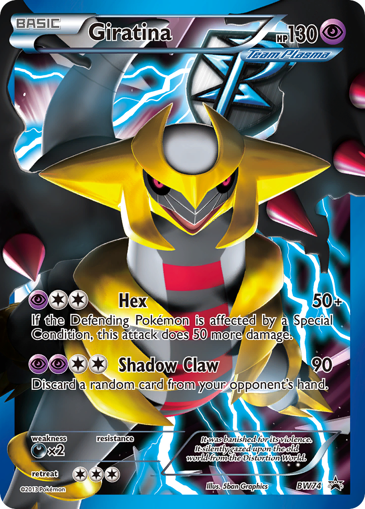 Giratina (BW74) [Black & White: Black Star Promos] | Jack's On Queen