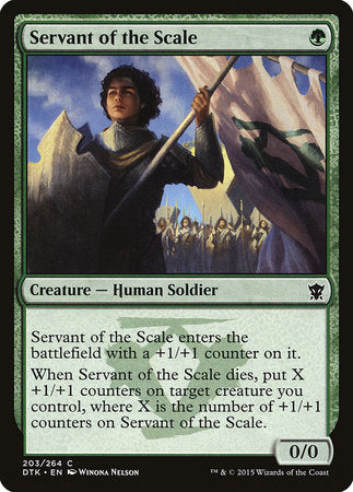 Servant of the Scale [Dragons of Tarkir] | Jack's On Queen