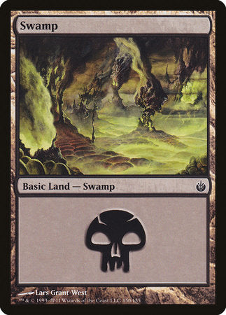 Swamp (150) [Mirrodin Besieged] | Jack's On Queen