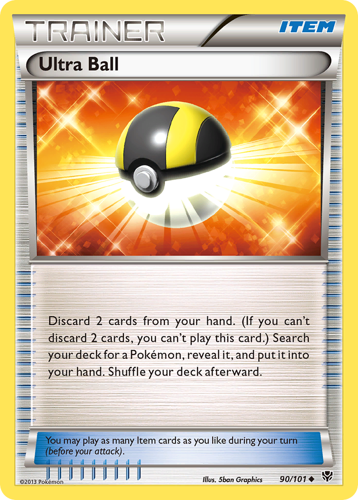 Ultra Ball (90/101) [Black & White: Plasma Blast] | Jack's On Queen