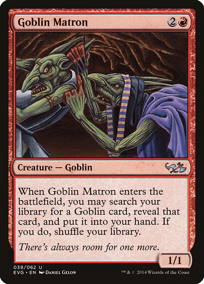 Goblin Matron (Elves vs. Goblins) [Duel Decks Anthology] | Jack's On Queen