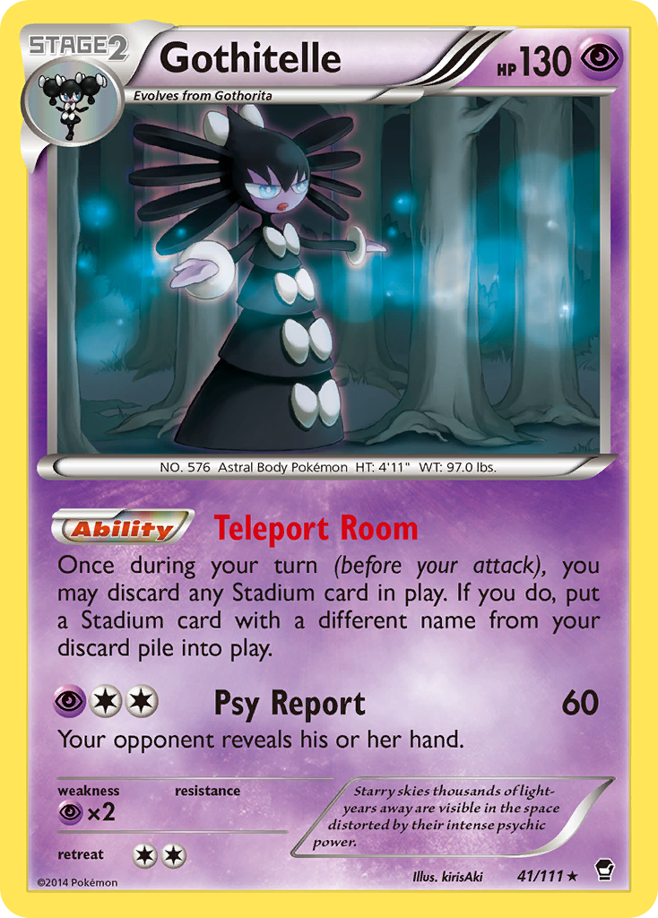 Gothitelle (41/111) [XY: Furious Fists] | Jack's On Queen