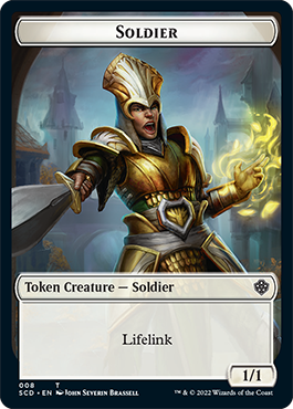 Insect // Soldier Double-Sided Token [Starter Commander Decks] | Jack's On Queen