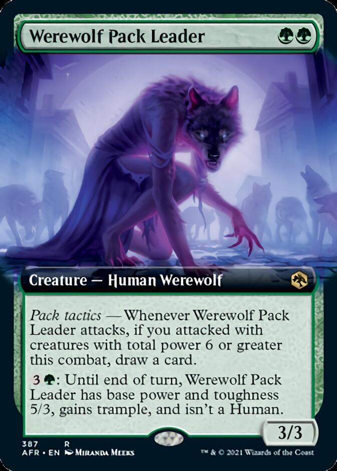 Werewolf Pack Leader (Extended) [Dungeons & Dragons: Adventures in the Forgotten Realms] | Jack's On Queen