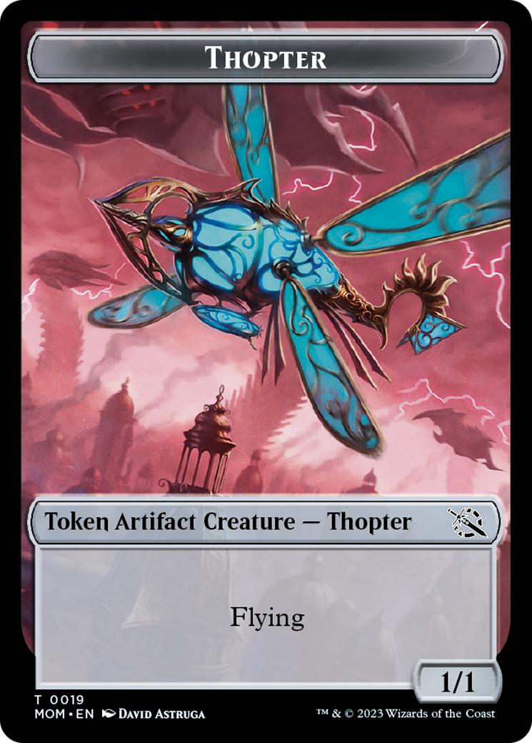 Thopter Token [March of the Machine Tokens] | Jack's On Queen