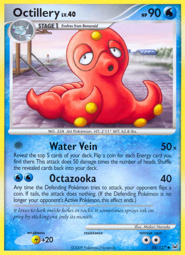 Octillery (58/127) [Platinum: Base Set] | Jack's On Queen