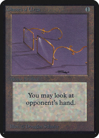 Glasses of Urza [Limited Edition Alpha] | Jack's On Queen