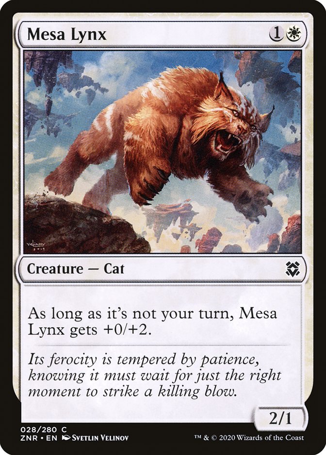 Mesa Lynx [Zendikar Rising] | Jack's On Queen