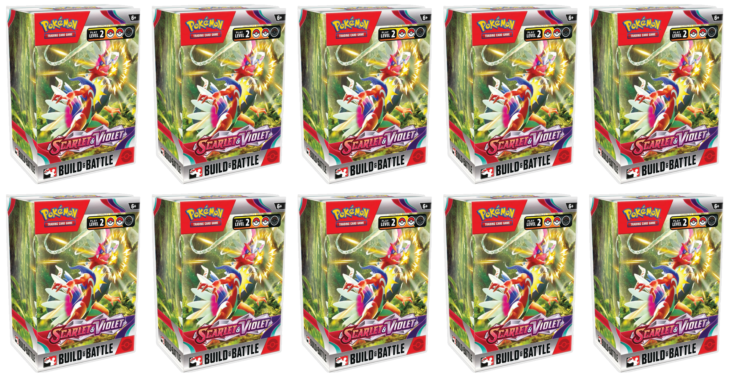 Scarlet & Violet - Build & Battle Box Display | Jack's On Queen