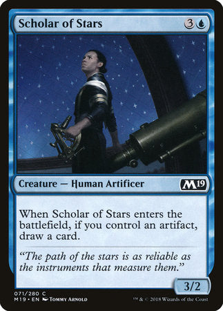 Scholar of Stars [Core Set 2019] | Jack's On Queen