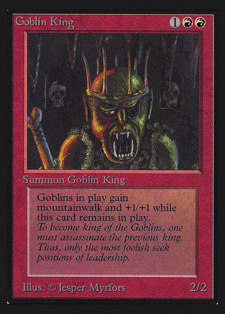 Goblin King (IE) [Intl. Collectors’ Edition] | Jack's On Queen