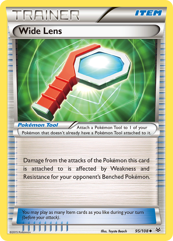 Wide Lens (95/108) [XY: Roaring Skies] | Jack's On Queen