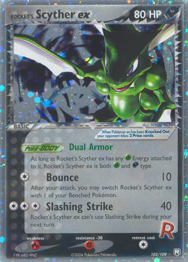 Rocket's Scyther ex (102/109) [EX: Team Rocket Returns] | Jack's On Queen