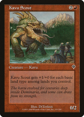 Kavu Scout [Invasion] | Jack's On Queen