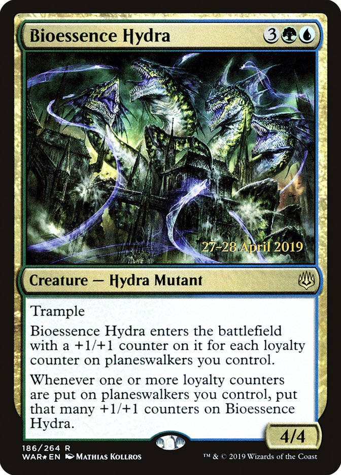 Bioessence Hydra  [War of the Spark Prerelease Promos] | Jack's On Queen