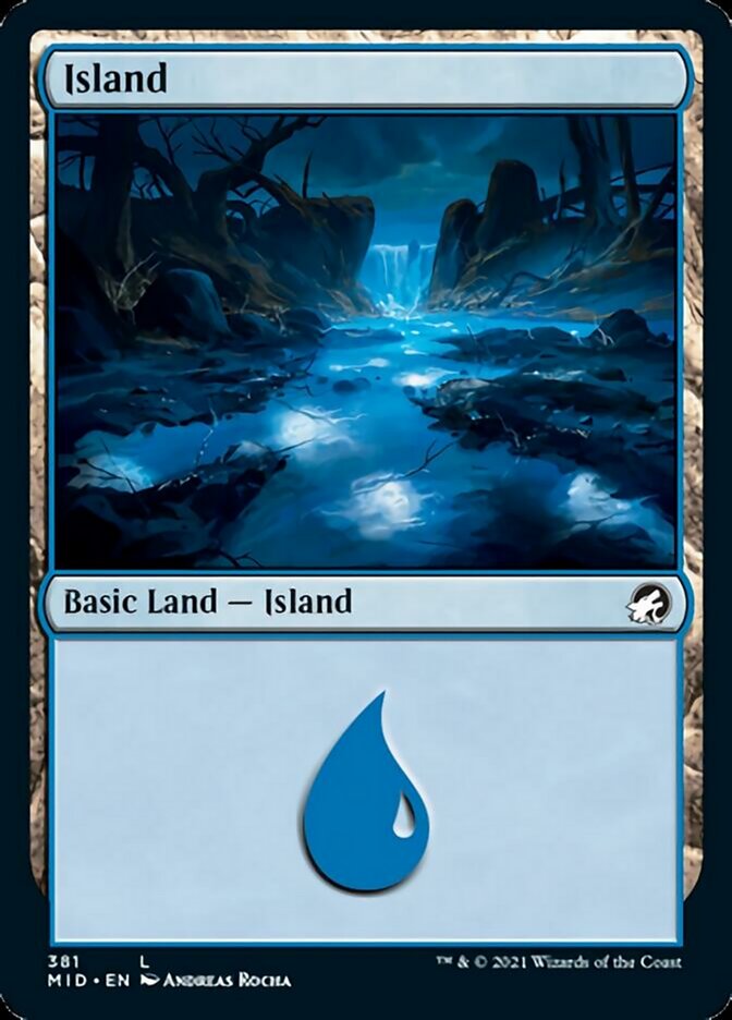 Island (381) [Innistrad: Midnight Hunt] | Jack's On Queen