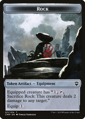 Rock // Treasure Token [Commander Legends Tokens] | Jack's On Queen