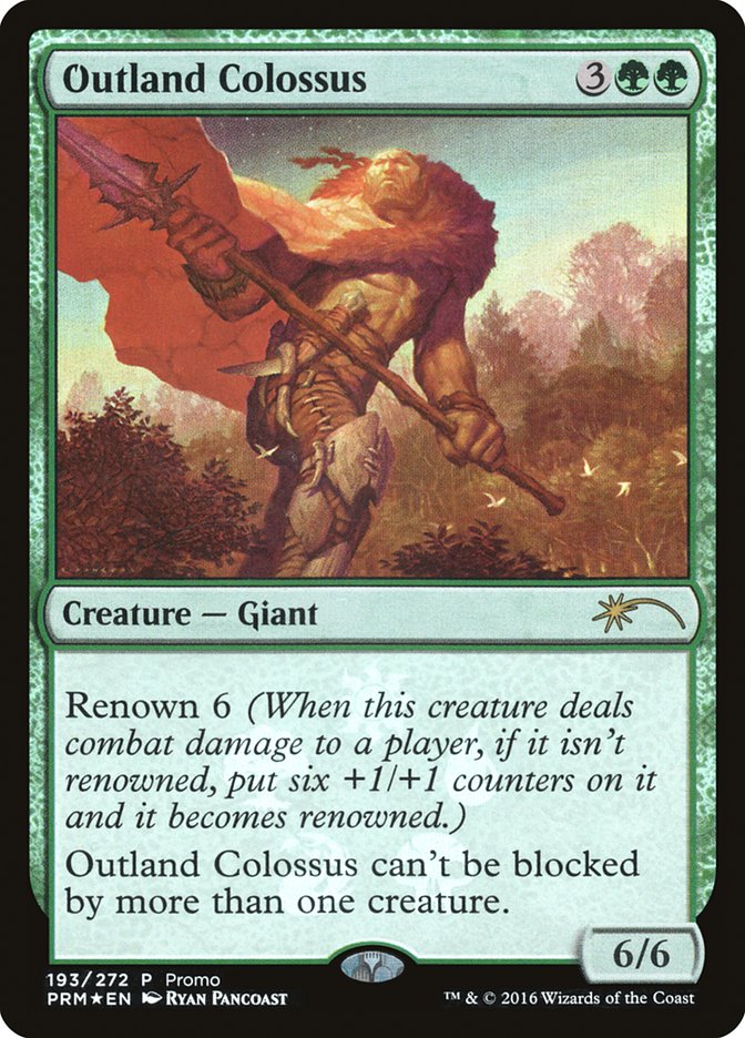 Outland Colossus [Resale Promos] | Jack's On Queen