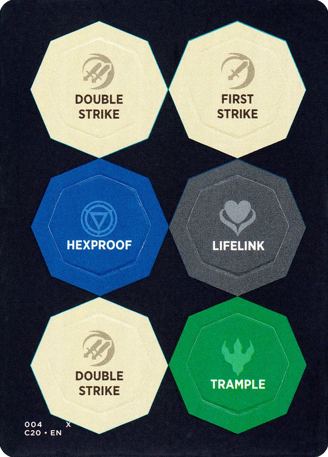 Ability Punchcard [Commander 2020 Tokens] | Jack's On Queen