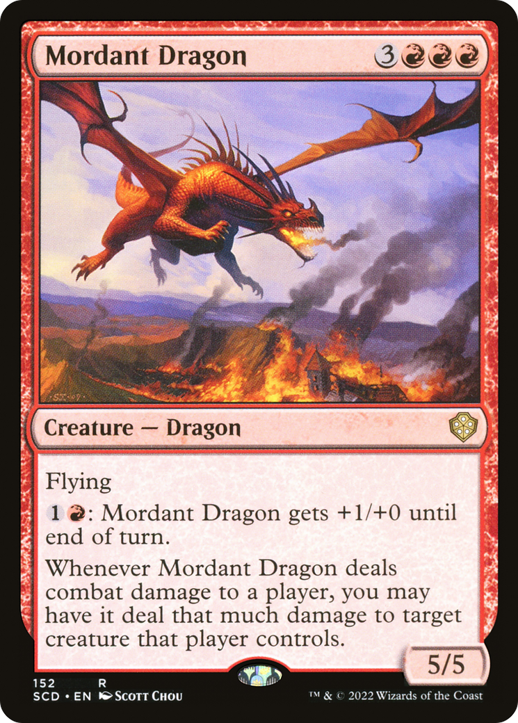 Mordant Dragon [Starter Commander Decks] | Jack's On Queen