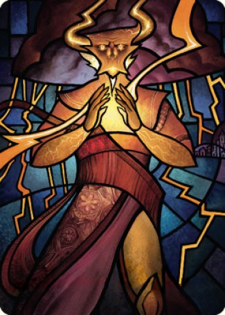 Najal, the Storm Runner Art Card [Dominaria United Art Series] | Jack's On Queen