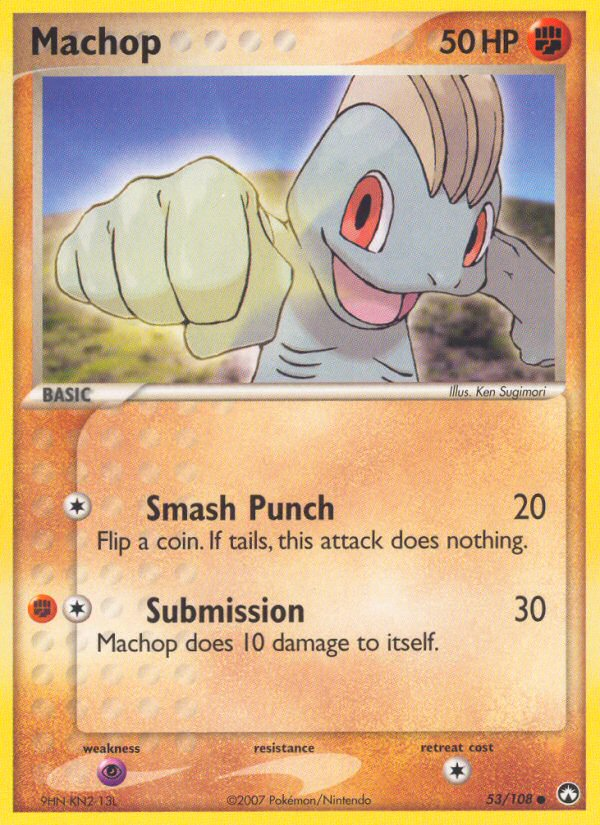 Machop (53/108) [EX: Power Keepers] | Jack's On Queen