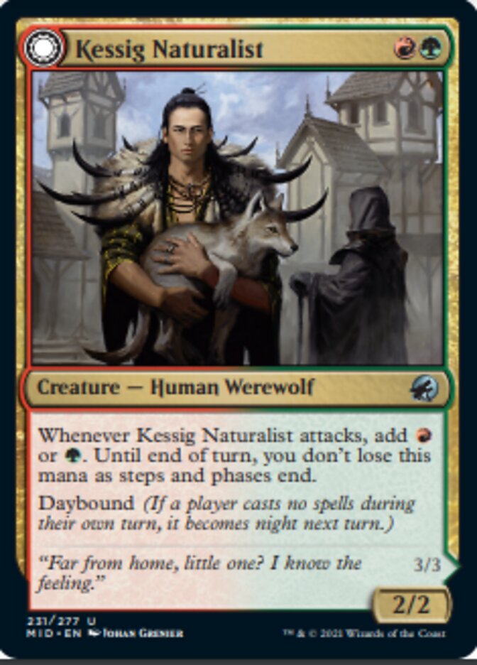 Kessig Naturalist // Lord of the Ulvenwald [Innistrad: Midnight Hunt] | Jack's On Queen