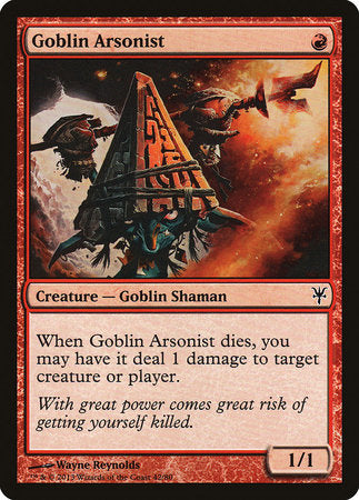 Goblin Arsonist [Duel Decks: Sorin vs. Tibalt] | Jack's On Queen