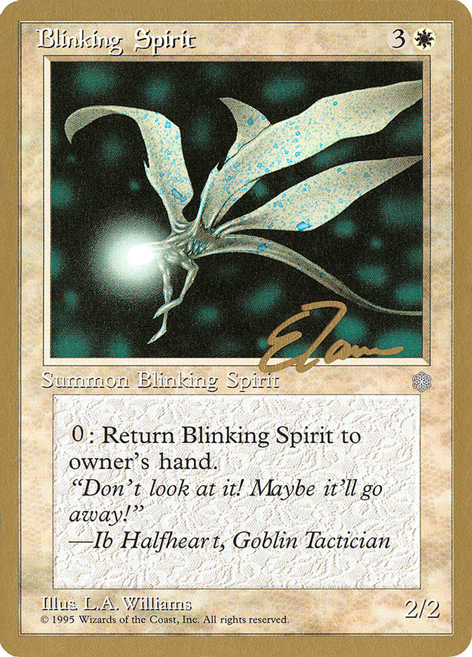 Blinking Spirit (Eric Tam) [Pro Tour Collector Set] | Jack's On Queen