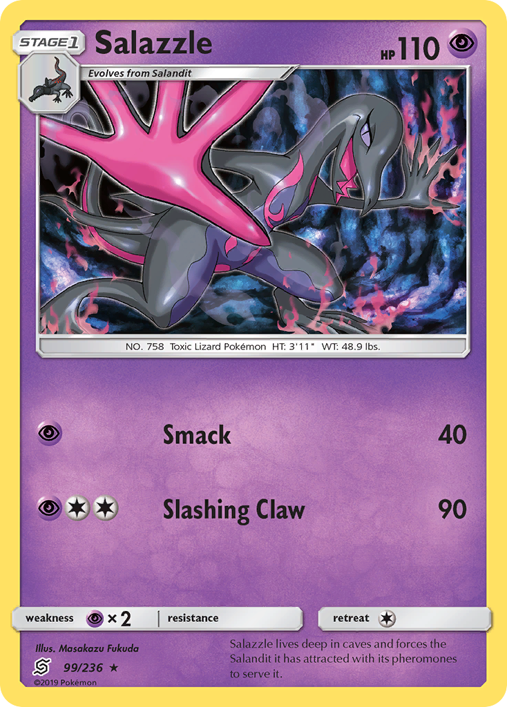 Salazzle (99/236) [Sun & Moon: Unified Minds] | Jack's On Queen