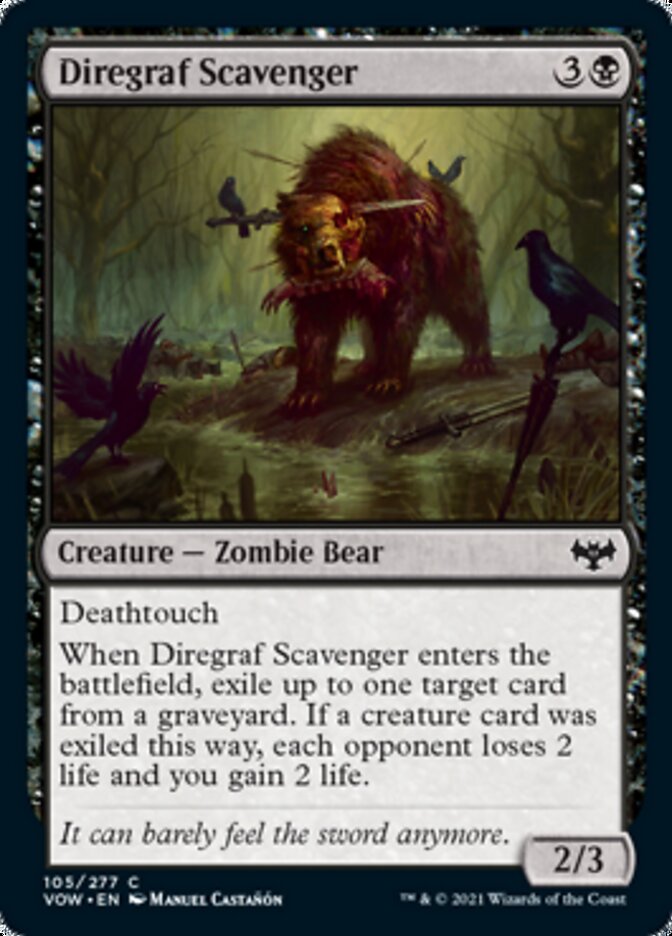 Diregraf Scavenger [Innistrad: Crimson Vow] | Jack's On Queen