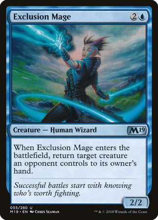 Exclusion Mage [Core Set 2019] | Jack's On Queen