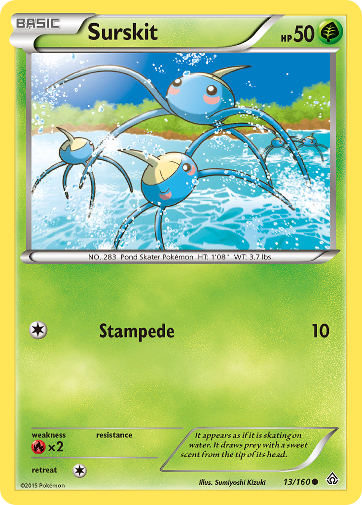 Surskit (13/160) [XY: Primal Clash] | Jack's On Queen