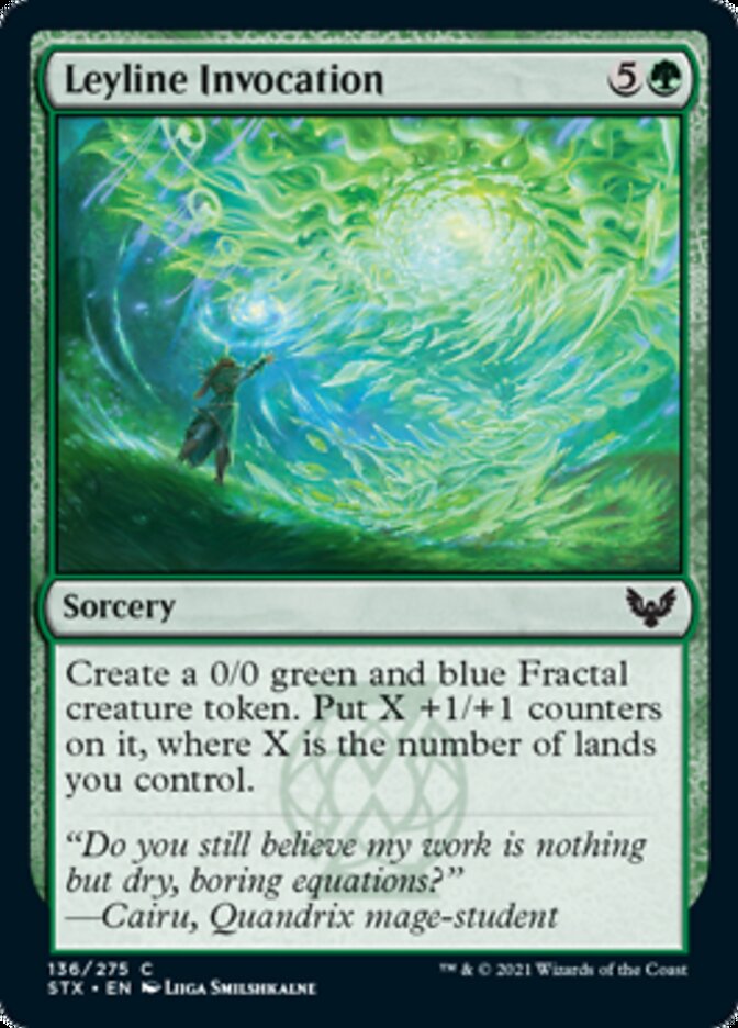 Leyline Invocation [Strixhaven: School of Mages] | Jack's On Queen