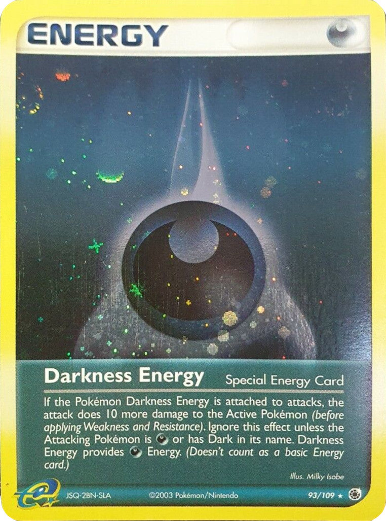 Darkness Energy (93/109) (Cosmos Holo) [EX: Ruby & Sapphire] | Jack's On Queen