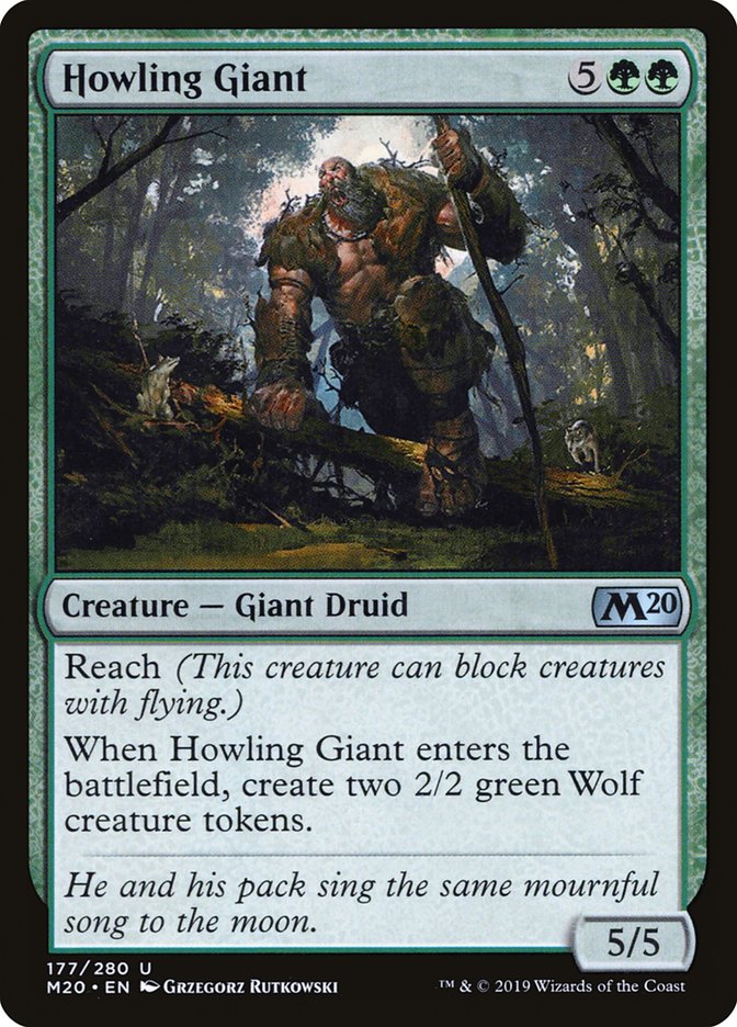 Howling Giant [Core Set 2020] | Jack's On Queen