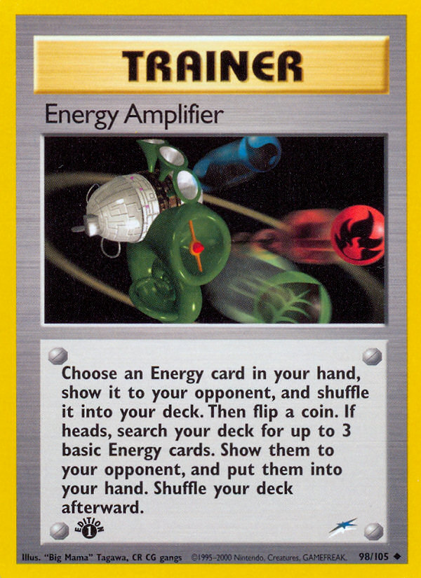 Energy Amplifier (98/105) [Neo Destiny 1st Edition] | Jack's On Queen