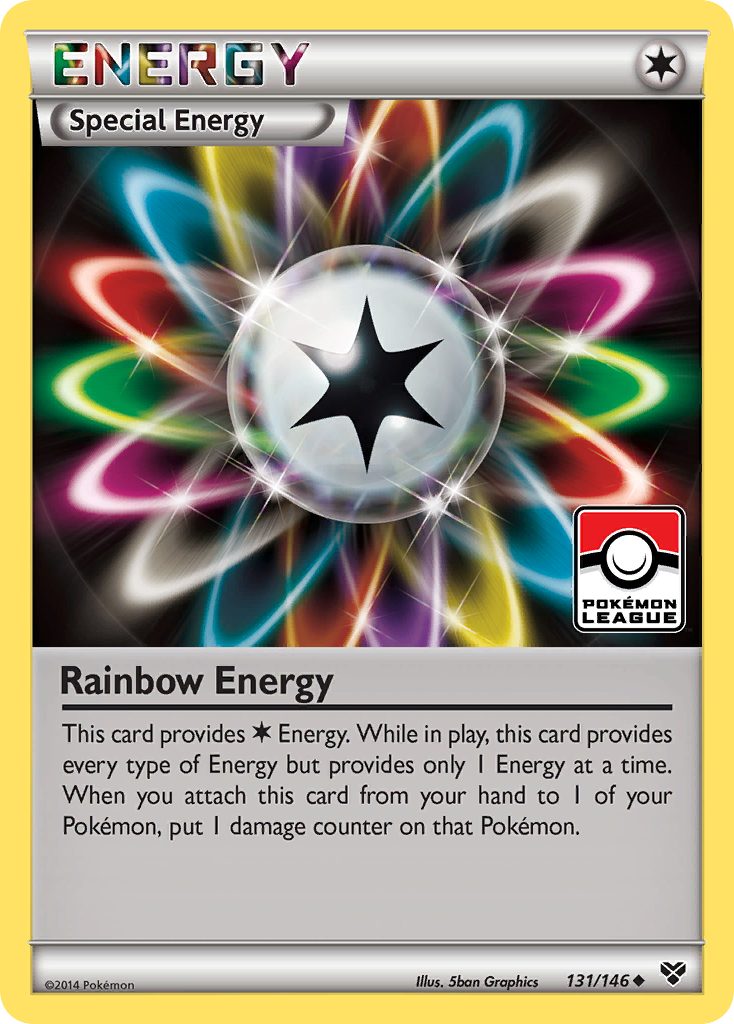 Rainbow Energy (131/146) [XY: Base Set] | Jack's On Queen