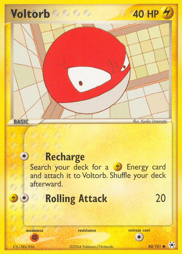 Voltorb (80/101) [EX: Hidden Legends] | Jack's On Queen