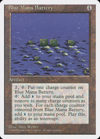 Blue Mana Battery [Fourth Edition] | Jack's On Queen