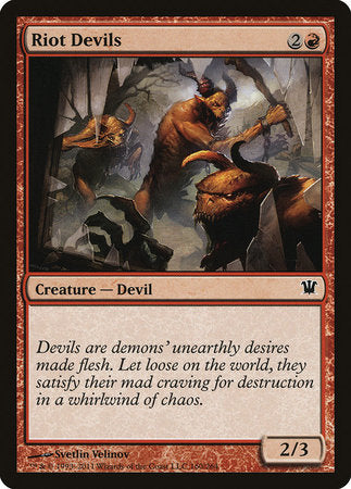 Riot Devils [Innistrad] | Jack's On Queen