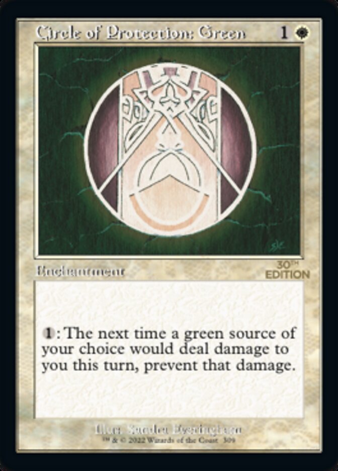 Circle of Protection: Green (Retro) [30th Anniversary Edition] | Jack's On Queen