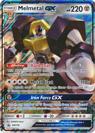 Melmetal GX (SM178) (Jumbo Card) [Sun & Moon: Black Star Promos] | Jack's On Queen