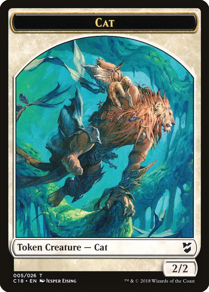 Cat [Commander 2018 Tokens] | Jack's On Queen