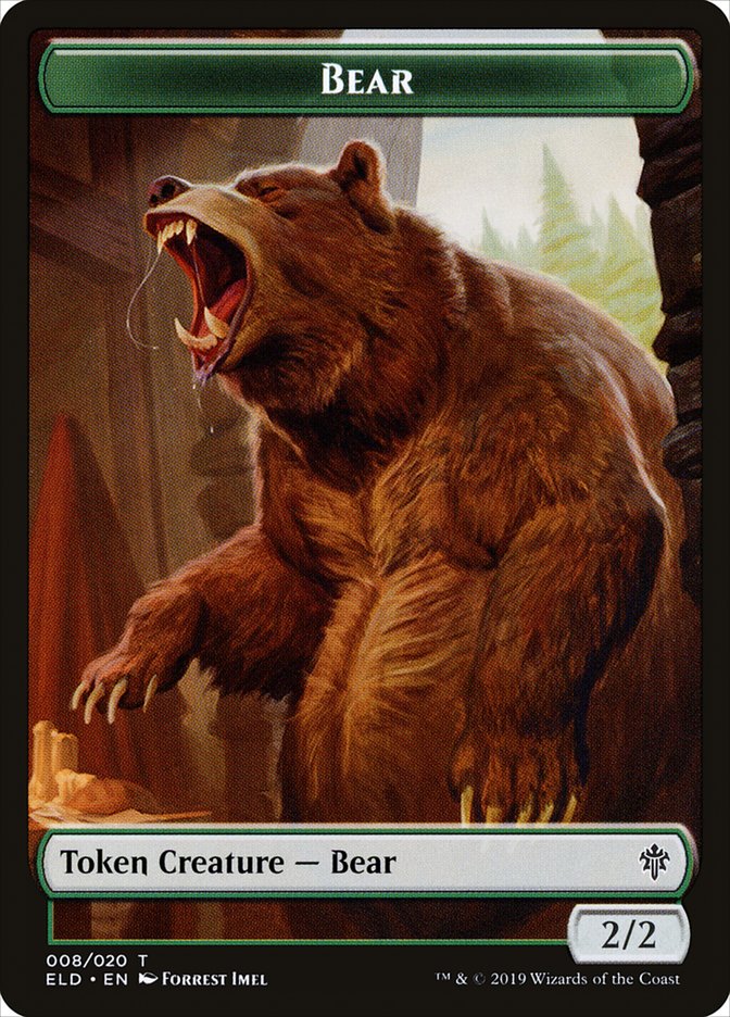 Bear [Throne of Eldraine Tokens] | Jack's On Queen