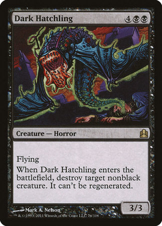 Dark Hatchling [Commander 2011] | Jack's On Queen